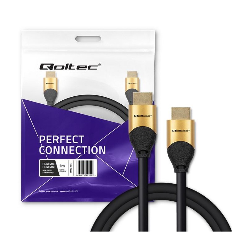 Kabel HDMI QOLTEC v2.1 Ultra High Speed 8K | 60Hz | 30AWG | … | PartsPC.pl