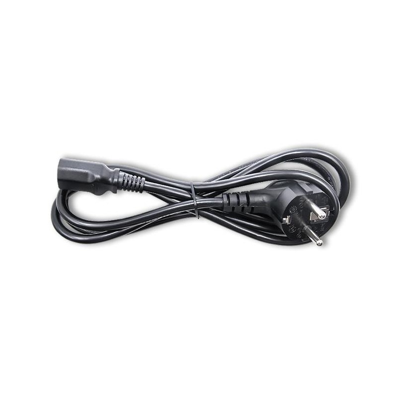 Kabel zasilający Qoltec IEC C13/SCHUKO | 3x0.75mm2 | 1.5m | PartsPC.pl