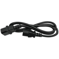 Kabel zasilający Qoltec do UPS | IEC C13/C14 | 3x0.75mm2 | 1… | PartsPC.pl