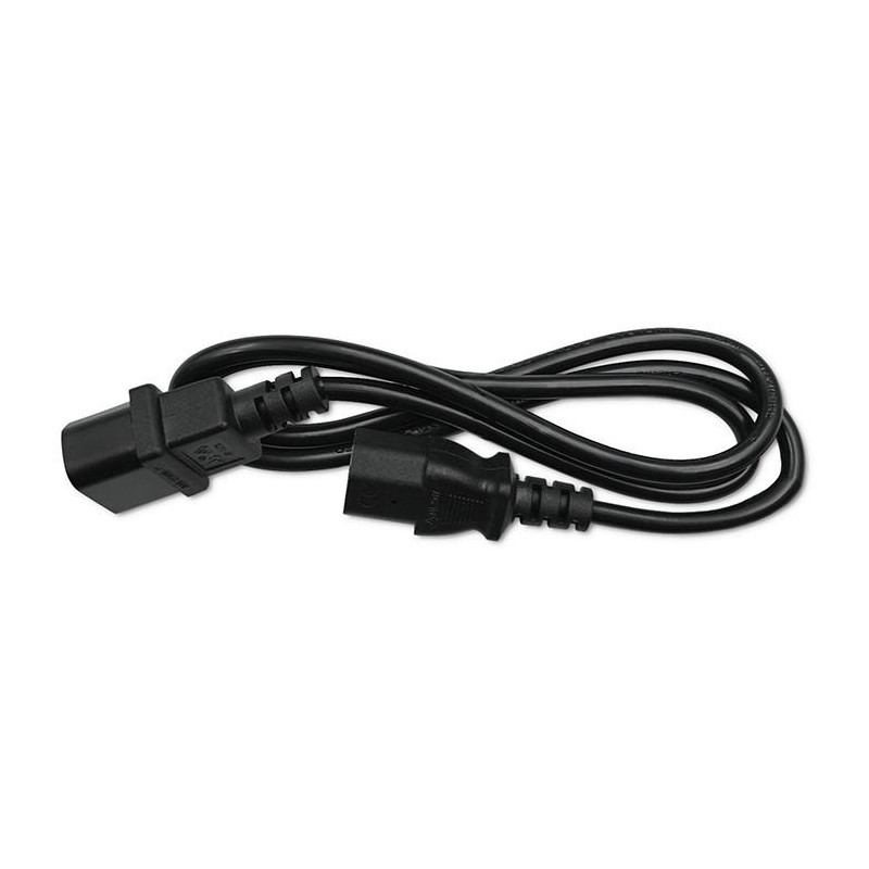 Kabel zasilający Qoltec do UPS | IEC C13/C14 | 3x0.75mm2 | 1… | PartsPC.pl