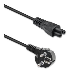 Kabel zasilający Qoltec kątowy SCHUKO | IEC C5 | Koniczynka … | PartsPC.pl