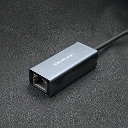 Kabel adapter Qoltec USB-C na RJ45 Ethernet | 1000Mb/s | Alu… | PartsPC.pl