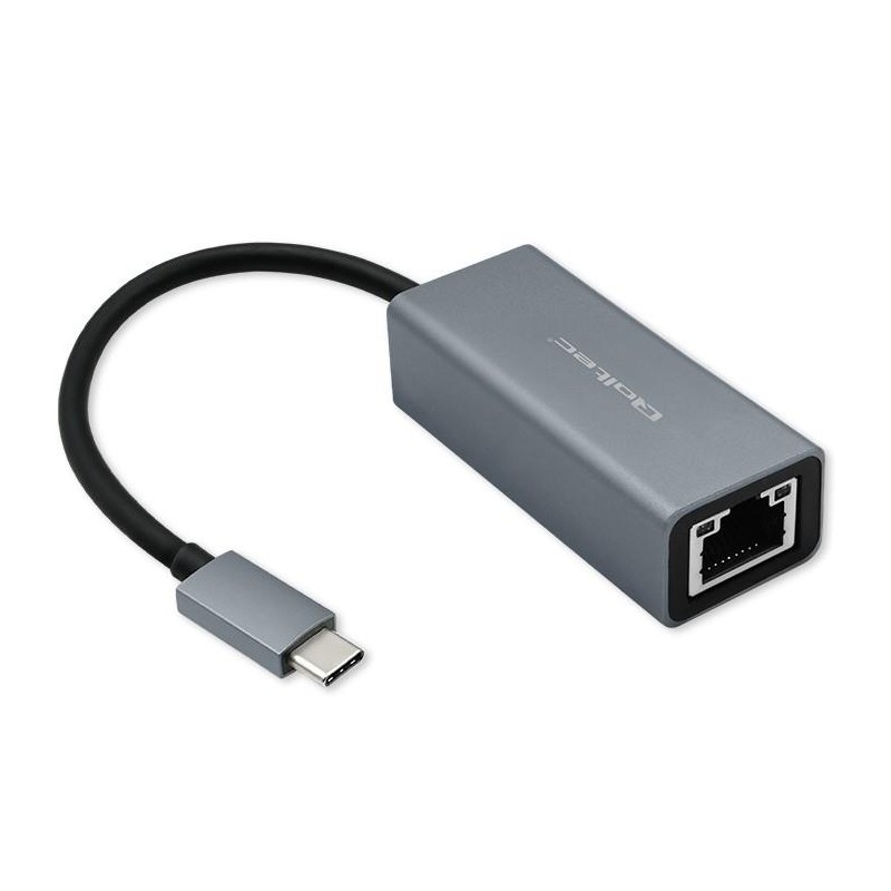 Kabel adapter Qoltec USB-C na RJ45 Ethernet | 1000Mb/s | Alu… | PartsPC.pl