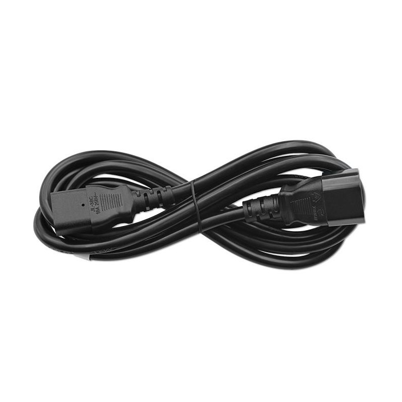 Kabel zasilający Qoltec IEC C13/C14 | 3x1.0mm2 | 1.8m | PartsPC.pl