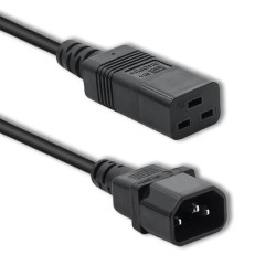 Kabel zasilający Qoltec IEC C14/C19 | 3x1.5mm2 | 2m | PartsPC.pl