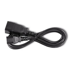 Kabel zasilający Qoltec IEC C20/C13 | 3x1.5mm2 | 1.2m | PartsPC.pl