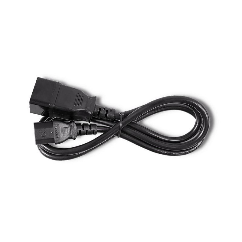 Kabel zasilający Qoltec IEC C20/C13 | 3x1.5mm2 | 1.2m | PartsPC.pl