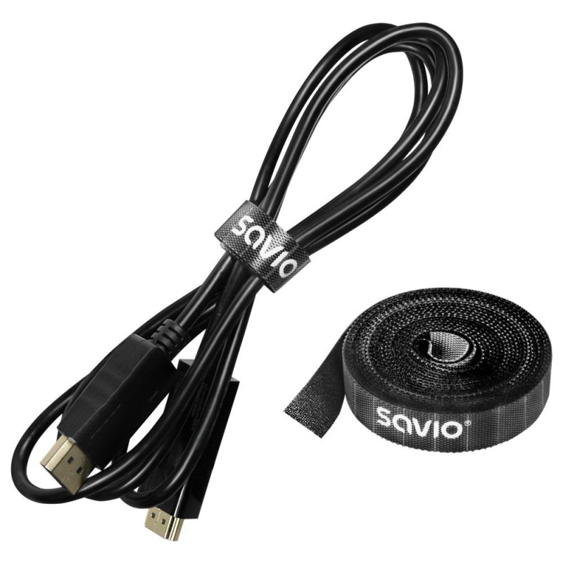 Organizer na kable Savio OC-06 Taśma, Rzep, 14mm szerokości,… | PartsPC.pl