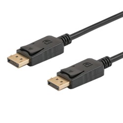 Kabel DisplayPort v1.2 Savio CL-136 (M/M) 2m czarny | PartsPC.pl