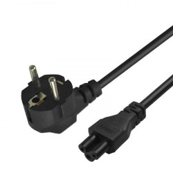 Kabel zasilający Savio CL-158 do notebooka "koniczynka" 3 m… | PartsPC.pl