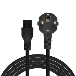 Kabel zasilający Savio CL-158 do notebooka "koniczynka" 3 m… | PartsPC.pl