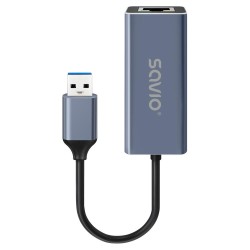Kabel adapter USB-A 3.1 GEN1 - RJ-45 Gigabit Ethernet SAVIO … | PartsPC.pl