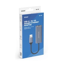 Kabel adapter USB-A 3.1 GEN1 - RJ-45 Gigabit Ethernet SAVIO … | PartsPC.pl