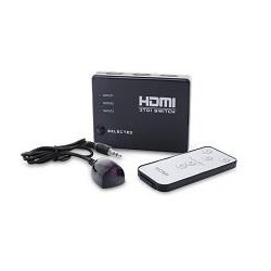 Switch HDMI 3 porty + pilot Savio CL-28