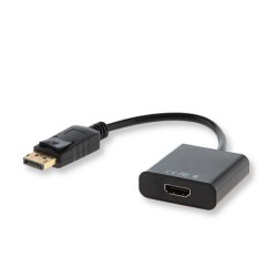 Kabel adapter Savio CL-55/B DisplayPort M - HDMI A F, worek… | PartsPC.pl