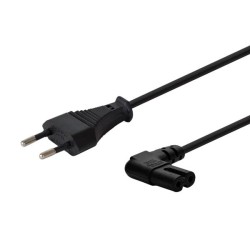 Kabel zasilający Savio CL-144 kątowy, 2pin, 3,0m | PartsPC.pl