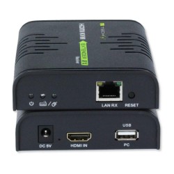 Extender HDMI + USB Techly po skrętce Cat.5/5e/6 120m IDATA HDMI-KVM2