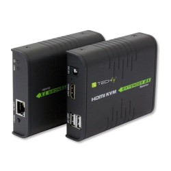 Extender HDMI + USB Techly po skrętce Cat.5/5e/6 120m IDATA HDMI-KVM2