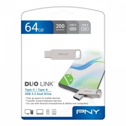 Pendrive 64GB USB 3.2 Duo-Link P-FDI64GDULINKTYC-GE | PartsPC.pl