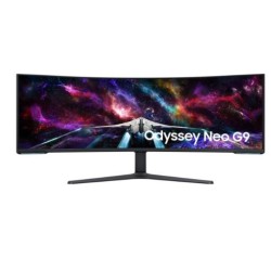 Monitor 57 cali G95NC VA 7680x2160 DUHD 32:9 3xHDMI 1xDP 2xUSB 3.0 KVM 1ms 240Hz HAS Gaming zakrzywiony 3Yd2d