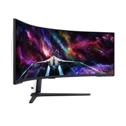 Monitor 57 cali G95NC VA 7680x2160 DUHD 32:9 3xHDMI 1xDP 2xUSB 3.0 KVM 1ms 240Hz HAS Gaming zakrzywiony 3Yd2d