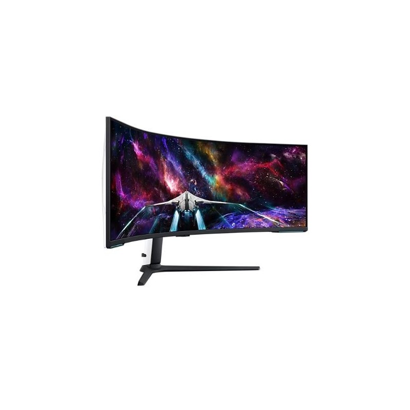 Monitor 57 cali G95NC VA 7680x2160 DUHD 32:9 3xHDMI 1xDP 2xUSB 3.0 KVM 1ms 240Hz HAS Gaming zakrzywiony 3Yd2d