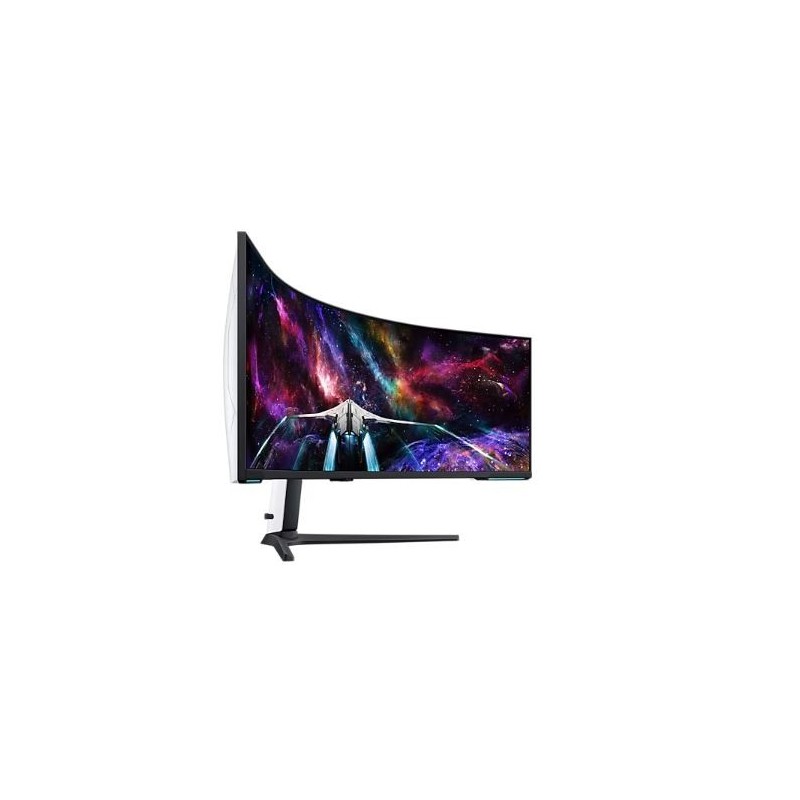 Monitor 57 cali G95NC VA 7680x2160 DUHD 32:9 3xHDMI 1xDP 2xUSB 3.0 KVM 1ms 240Hz HAS Gaming zakrzywiony 3Yd2d