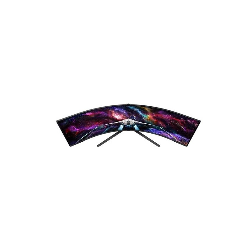 Monitor 57 cali G95NC VA 7680x2160 DUHD 32:9 3xHDMI 1xDP 2xUSB 3.0 KVM 1ms 240Hz HAS Gaming zakrzywiony 3Yd2d