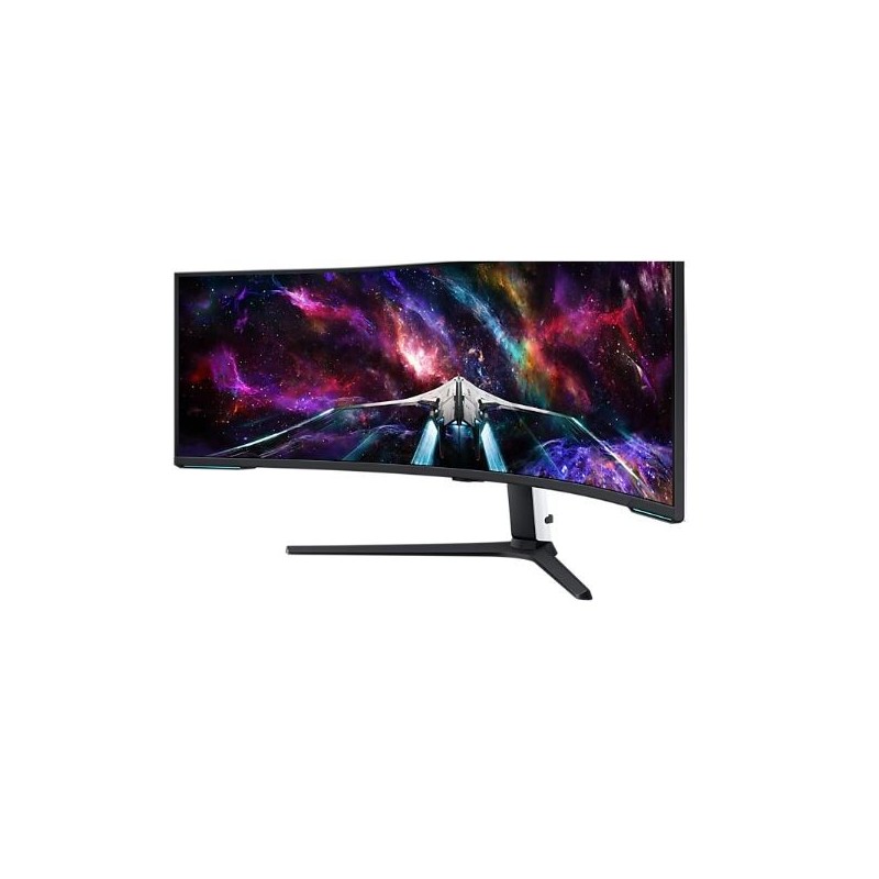 Monitor 57 cali G95NC VA 7680x2160 DUHD 32:9 3xHDMI 1xDP 2xUSB 3.0 KVM 1ms 240Hz HAS Gaming zakrzywiony 3Yd2d
