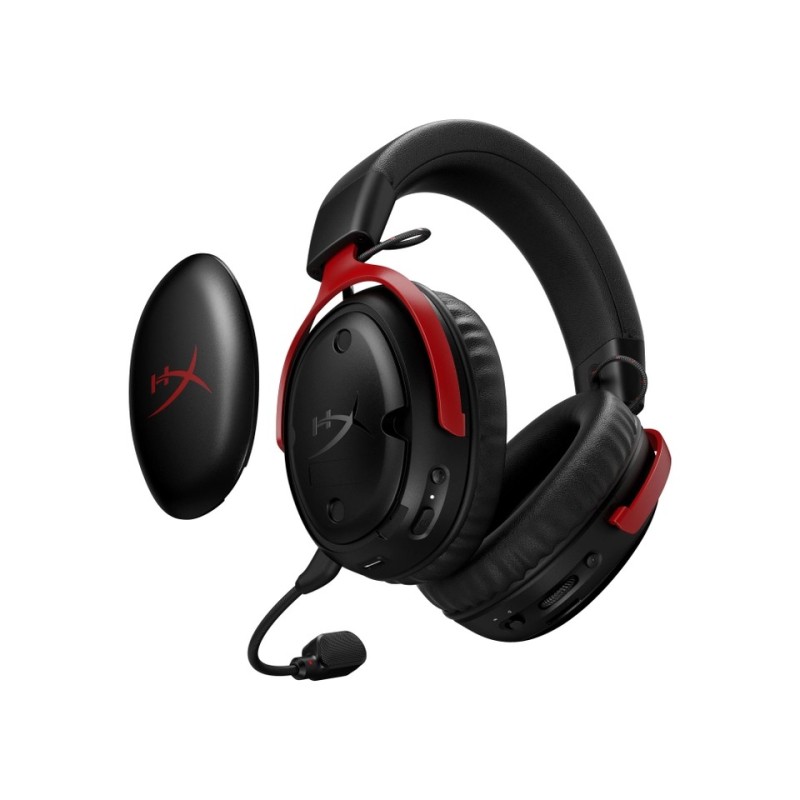 Słuchawki HyperX Cloud III S bezprzewodowe czarny-czerwony G… | PartsPC.pl