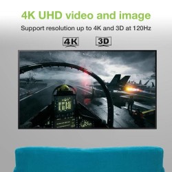 Kabel DisplayPort Techly 2.1 4K*120Hz 3m 54G czarny