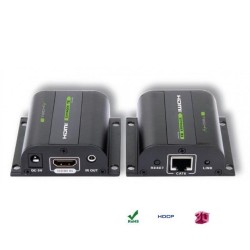 Extender HDMI Techly EXT-E70I po skrętce Cat. 5e/6/6a/7, do 60m, z