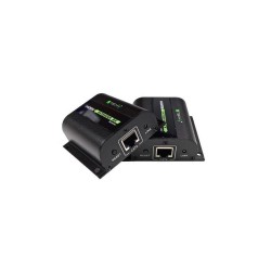 Extender HDMI Techly EXT-E70I po skrętce Cat. 5e/6/6a/7, do 60m, z