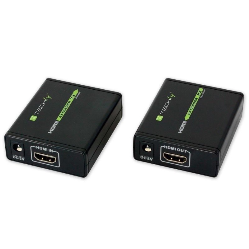 Extender HDMI Techly EXT-E70 po skrętce Cat. 6/6a/7, do 60m, Full HD 3D,