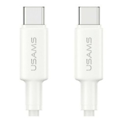 Kabel USB Usams U90 USB-C 1m 60W Fast Charge biały | PartsPC.pl