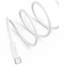 Kabel USB Usams U90 USB-A/USB-C 1m 3A biały | PartsPC.pl