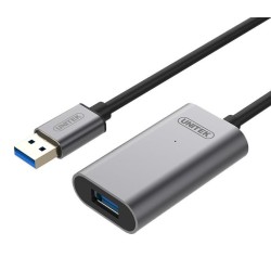 Kabel wzmacniacz sygnału Unitek Y-3005 USB 3.0 10m | PartsPC.pl