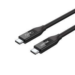 Unitek przewód USB-C 4.0 PD 100W 40 Gbps 8K 0,8 m | PartsPC.pl