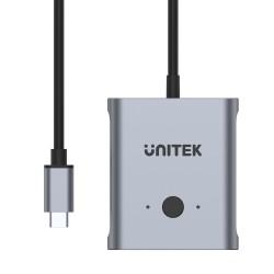 Przełącznik Dwukierunkowy Unitek D1078A USB-C 4K 144Hz PD 10… | PartsPC.pl