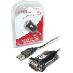 Unitek Y-105 adapter USB- 1x RS-232 | PartsPC.pl