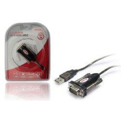 Unitek Y-105A konw. USB 1xRS-232 z adap.DB9F/DB25M