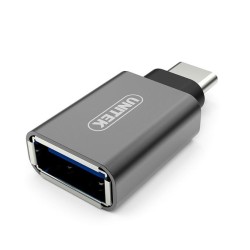 Unitek Y-A025CGY adapter USB TypC do USB (F) ALU | PartsPC.pl