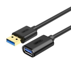 Przedłużacz Unitek Y-C459GBK USB 3.0 AM-AF 2m | PartsPC.pl