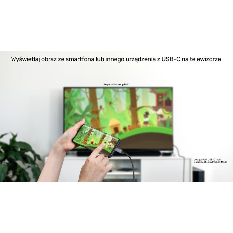 Unitek Kabel USB-C na HDMI 4K 60Hz, 1.8 m | PartsPC.pl