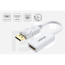 Adapter Unitek Y-6332 DisplayPort-HDMI 4K | PartsPC.pl