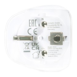 Adapter podróżny Verbatim WTEU-02 globalny-europejski | PartsPC.pl