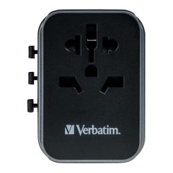 Adapter podróżny Verbatim UTA-03 globalny 1xUSB-C PD 30W QC … | PartsPC.pl