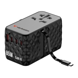 Adapter podróżny Verbatim Charge 'n' Travel GaN III globalny… | PartsPC.pl