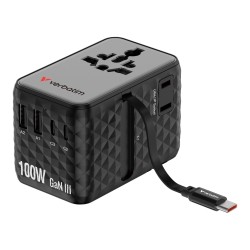Adapter podróżny Verbatim Charge 'n' Travel GaN III globalny… | PartsPC.pl
