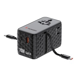 Adapter podróżny Verbatim Charge 'n' Travel GaN III globalny… | PartsPC.pl